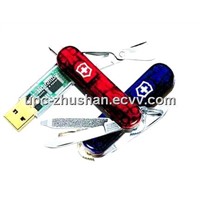 Promotion Gifts Metal Knife USB Flash Pen Drive