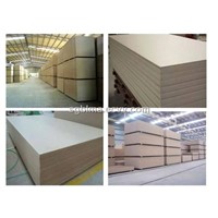 1220*2440 Plain / Laminated Melamine MDF for Indoor Furniture with Carb,CE,SGS Certification
