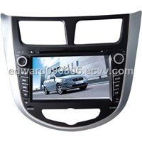 7" Car Auto DVD player for Hyundai Verna with 8CD,USB,SD,FM,TV,BT,IPOD,GPS and Arabic