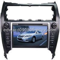 8" car multimedia DVD player for 2012 Model Toyota Camry with USB/SD/FM/TV/GPS