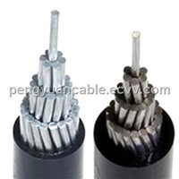 Aluminum Conductor XLPE insulated overhead power cable
