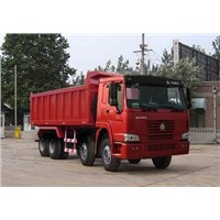 CNHTC ZZ3317M4667W 8x4 SIDE TIPPER TRUCK