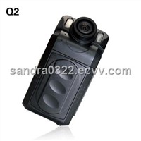 Cameras Car Recorder with High-capacity Lithium-ion Rechargeable Battery and 4x Digital Zoom F880/Q2