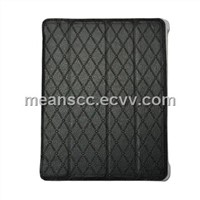 Case for iPad 3G, Made of PU, Smart Design with Stand, Different Viewing Angles,Switch Sensor