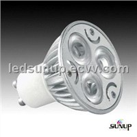 Dimmable High Power 3x1w LED Spotlight