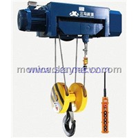Dual speed hoist and trolley