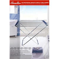 Floor standing foldable and Stainless Steel ELECTRIC CLOTHES DRYER/FOLDING DRYING RACK (BLG-49)