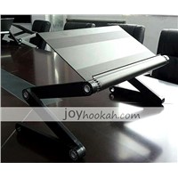 Folding laptop table portable laptop stand for bed sofa aluminium material