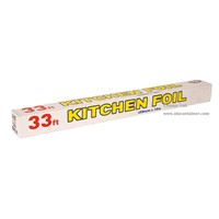 Food Packing Aluminum Foil Household Roll 30mm width with Metal Cutter
