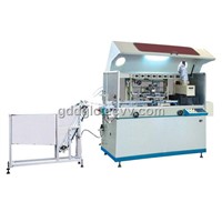 Glass Cement Bottle Automatic Screen Printing