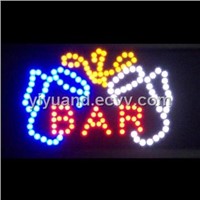 High Quality LED Sign with 45x45cm