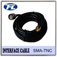Interface Coaxial Cable RG58 TNC SMA male connector