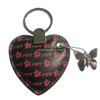 Leather Keychain, Leather Key ring, Leather Key chain