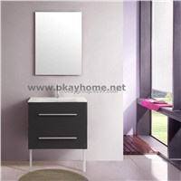 MDF with PVC coated bathroom cabinet