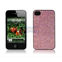 Pink Bling Plastic Snap-on Case Cover for iPhone 4G
