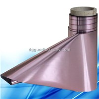 Pink brushed finish stainless steel films