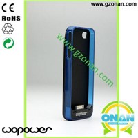 Portable battery charger case for iPhone4/4S