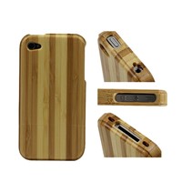 Stripe Bamboo Case for iPhone4 / 4S