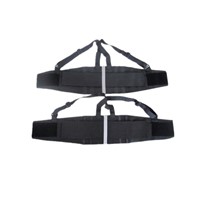 Suspender Back Support Safety Belt with Reflectivity Sliver Light Fabric