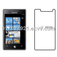 Top quality high clear anti-scratch protective film for SAMSUNG I8700 screen guard