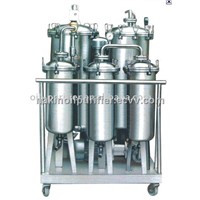 Waste cooking oil purifier for making biodiesel oil