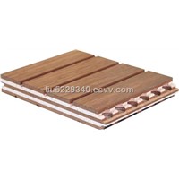 Wooden soundproofing panels