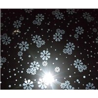 black etched stainless steel decorative sheet