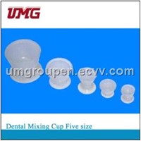 dental mixing cup/dental material