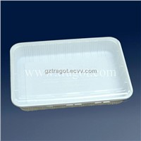 disposable plastic food tray