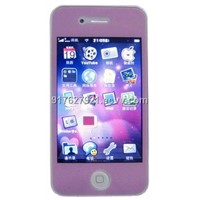 large supply ! transparent and color protective film for iphone 4/4G screen guard
