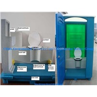 portable toilet (with urinary)