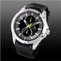 silicone strap watch 60007