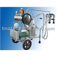 single or double cow milking machine