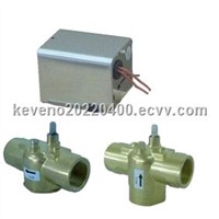 three port electric zone valve