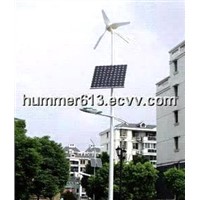 solar wind hybrid street light lamp