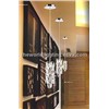 MCPL001-2012 Chrome Metal Stand Mini Crystal Decoration Modern Pendant Lamp China