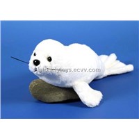 22cm plush white Seal SL-09LW017