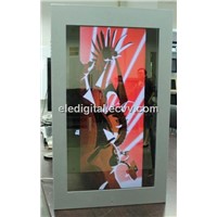 32 Inch Digital Mirror LCD Advertising Display ,Magic Mirror Motion Sensor LCD For Bathroom