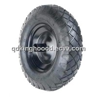 Rubber wheel,Pneumatic wheel,Wheelbarrow and Cart tire 16&amp;quot;x4.00 - 8