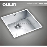 Undermount Stainless Steel Square Sink (OL-F102)