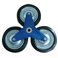 6-/7-inch Solid Rubber Wheel with Ball Bearing, Suitable for Hand Trolley, Hand and Sack Truck