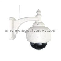720P megapixel outdoor waterproof Pan/Tilt IP Dome Camera with night vision