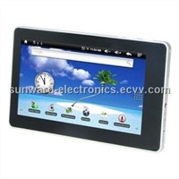 7''  Capacitive mult-touch Tablet PC with  WIFI/Bluetooth/AGPS/Build-in 3G/2G/3G call phone