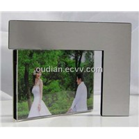 Aluminum photo frame, Rotating photo frame 4*6&amp;quot;