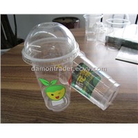 Biodegradable Disposable Cornstarch Transparent Plastic Cup-1