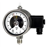DMASS pressure gauge with electric contacts  MBSA