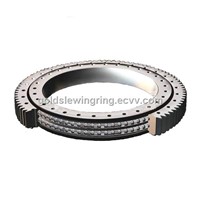 Double-row different diameter ball slewing bearing