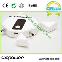 Four kinds of connectors of battery charger for Smartphone