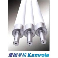 Fused silica roller  for horizontal glass tempering furnaces