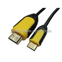HDMI cable 19pin A male to C male 1.3v or 1.4v